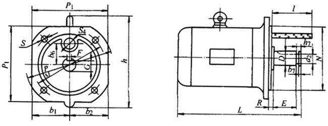 YDF系列電動(dòng)機(jī)閥門用三相異步電動(dòng)機(jī)(普通型)